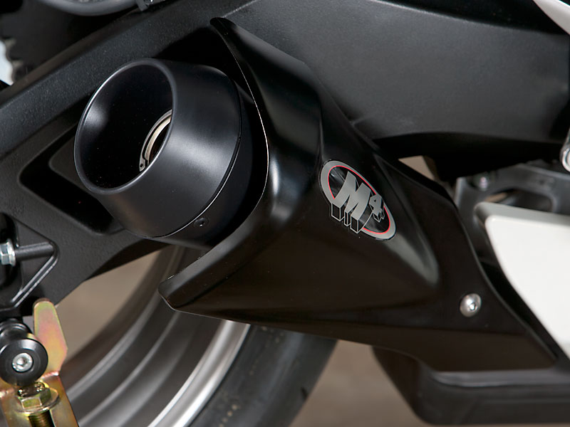 M4 Black 'GP' Slip-On 2011-2023 Suzuki GSX-R750 - SU6112-GP